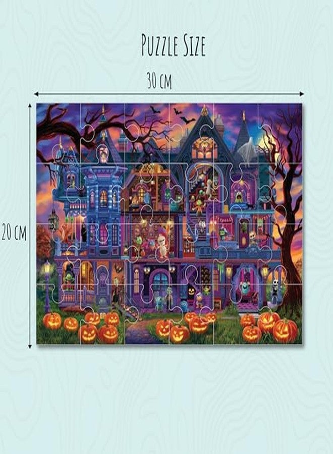 Khilonewale 8x12 Inch Kids Jigsaw Puzzle, 3+ Years - Premium Thick Pieces, Bright Educational Illustration, Montessori Brain‑Boosting Toy & Relaxing Family (Cosmic Planet Parade) - Image 3